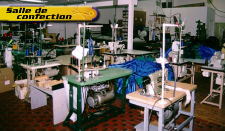 Salle de confection
